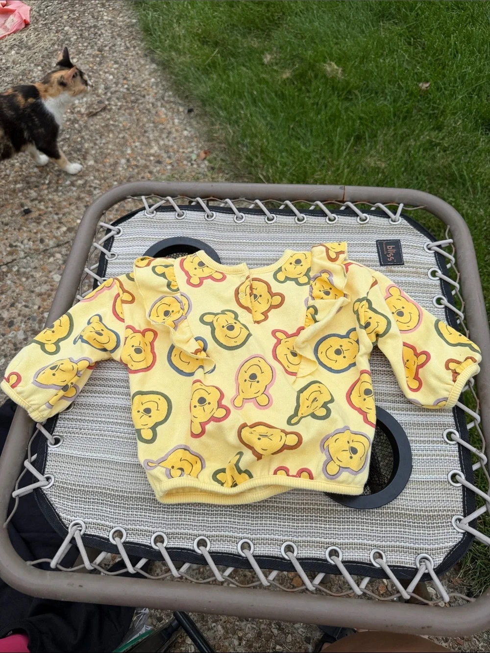 Disney Yellow Winnie the Pooh Long Sleeve Top and Leggings Set